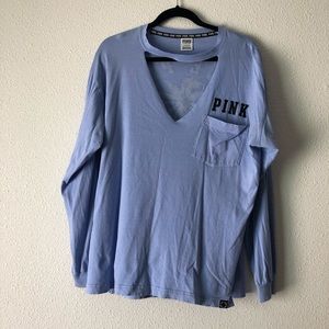 PINK LONG SLEEVE TOP